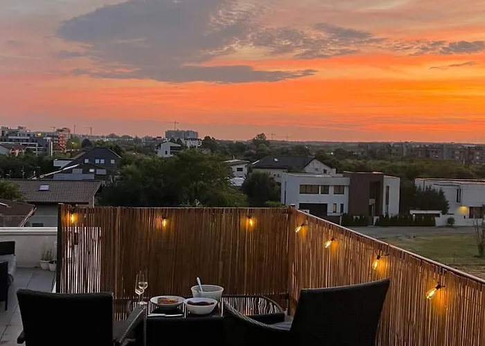 Zen Sunset Loft Appartement Boekarest