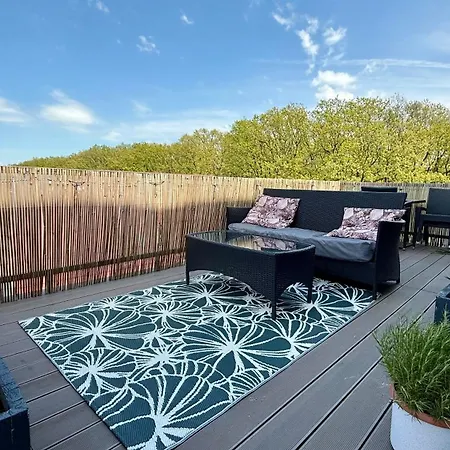 Zen Sunset Loft - Private Terrace - Forrest Views Apartman